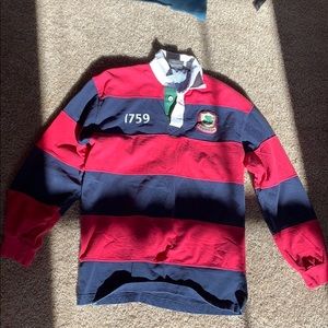 Striped Guinness rugby long sleeve shirt